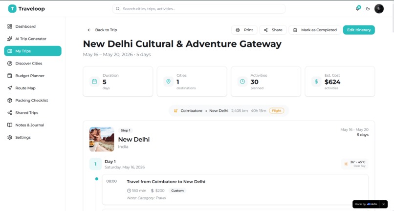 Traveloop – screenshot 4