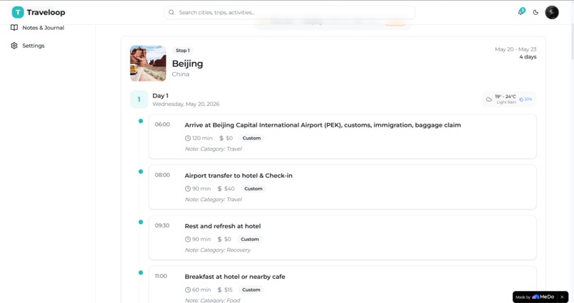 Traveloop – screenshot 5