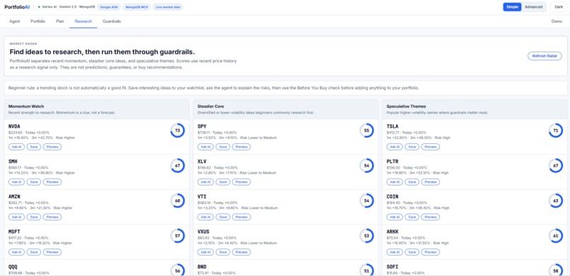 Smart Portfolio Agent – screenshot 3