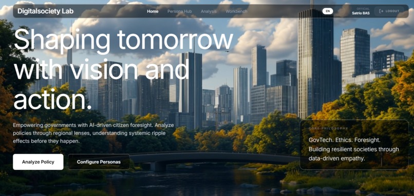Digitalsociety Lab – screenshot 4