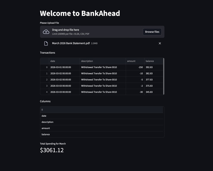 Bank Statement Reader – screenshot 1