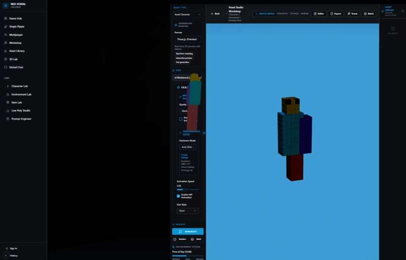 Nex-Voxial Universe – screenshot 3