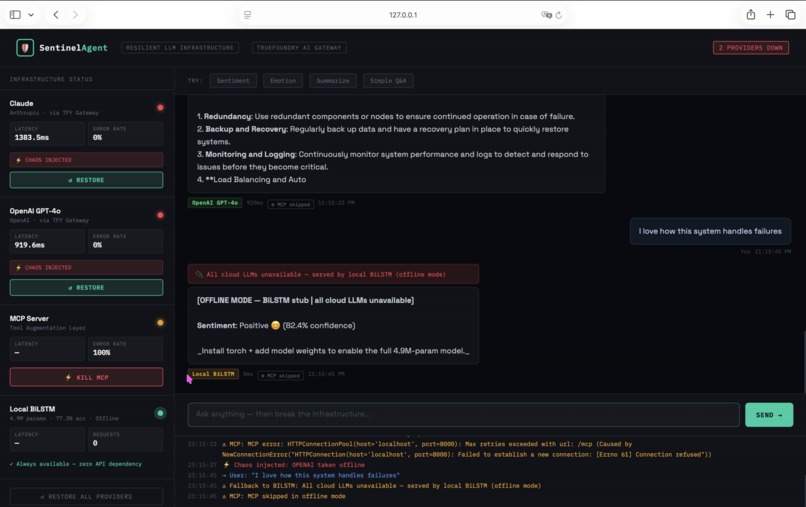 SentinelAgent – screenshot 2