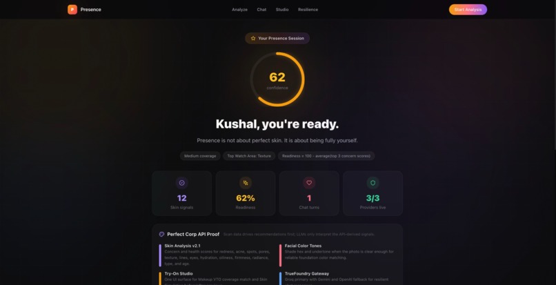 Presence – screenshot 2