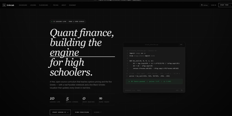 Strikelab – screenshot 1
