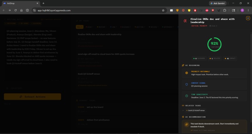 ActDrop – screenshot 5