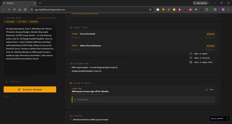 ActDrop – screenshot 6