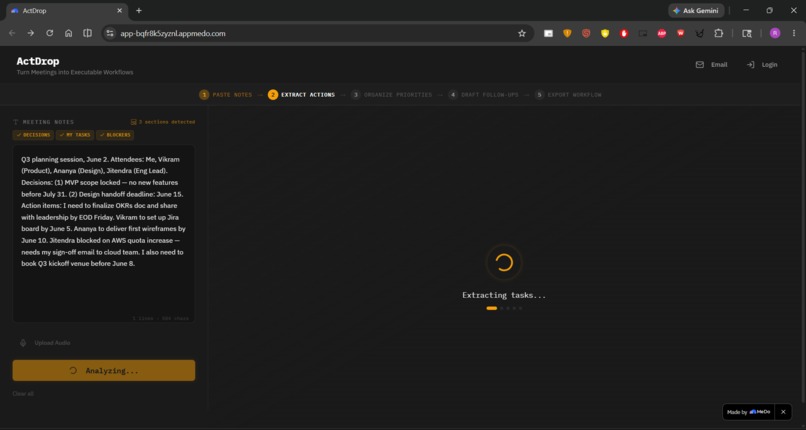 ActDrop – screenshot 9