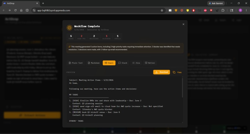 ActDrop – screenshot 10