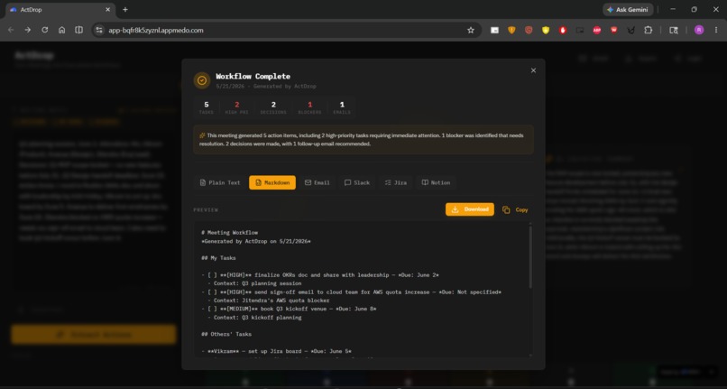 ActDrop – screenshot 12