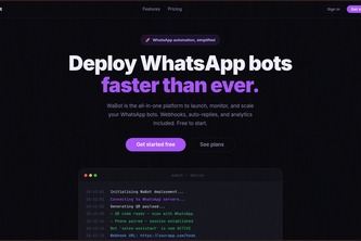 WaBot — AI-Powered WhatsApp Assistant Platform