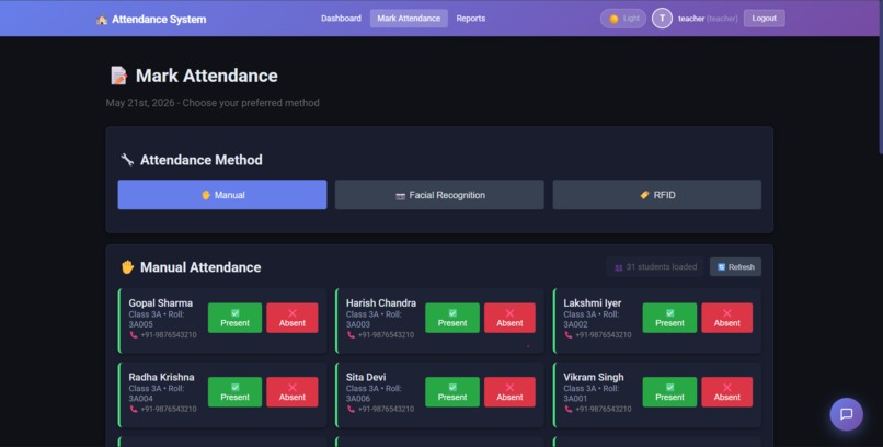  Rural School Attendance System – screenshot 4