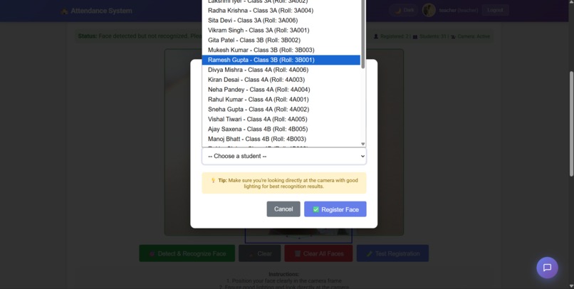  Rural School Attendance System – screenshot 6