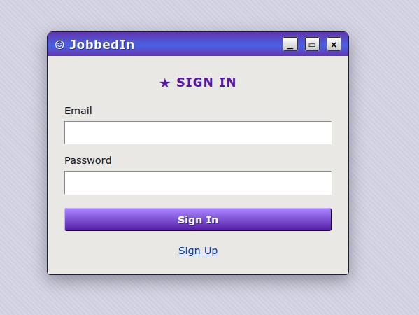 JobbedIn – screenshot 1
