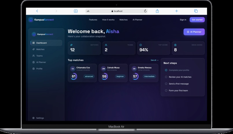 Kampus Konnect AI – screenshot 1