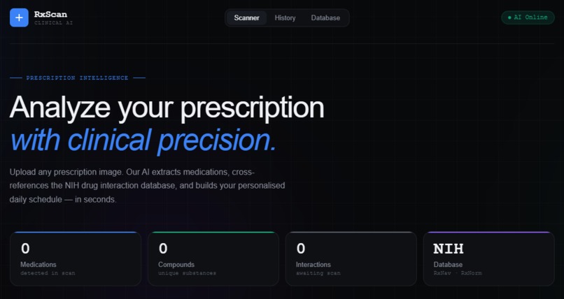 RxScan AI – screenshot 2