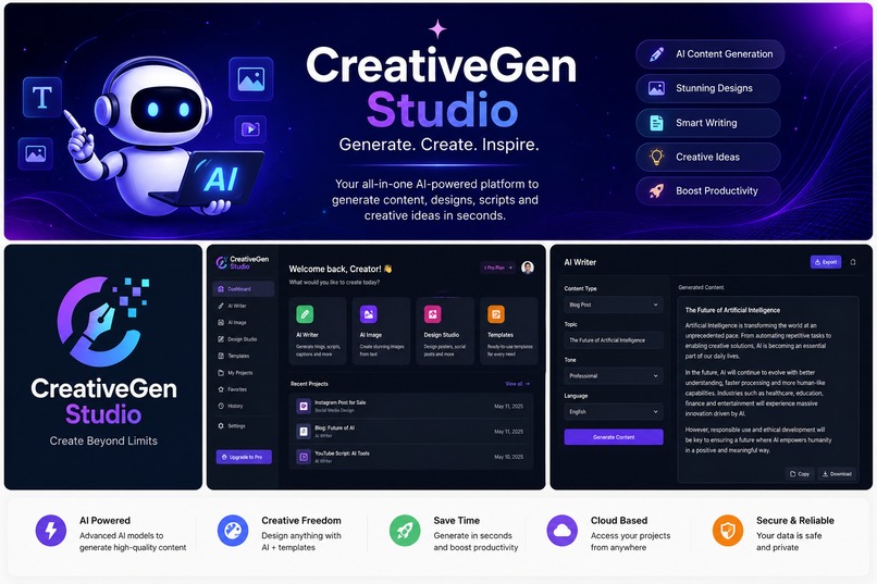 CreativeGen Studio – screenshot 1