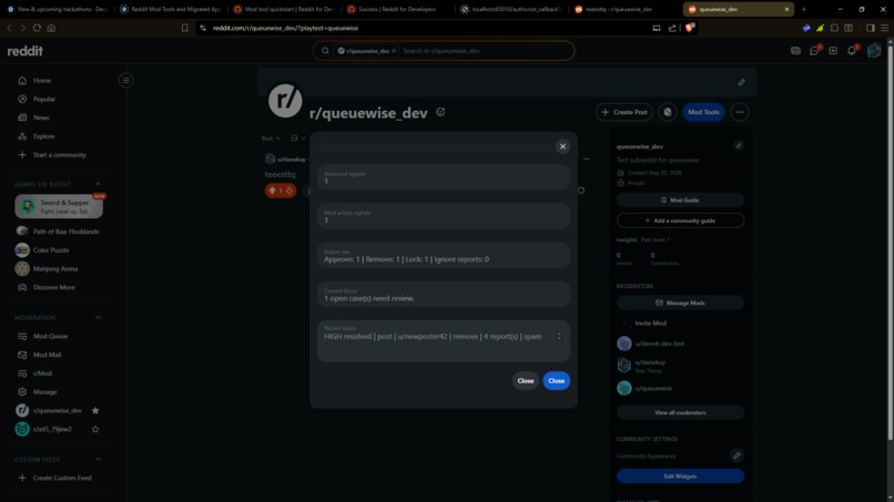 Queuewise – screenshot 1