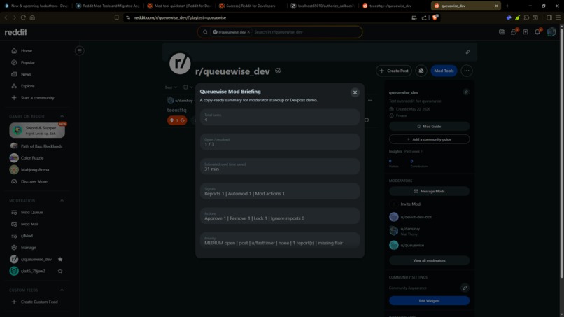 Queuewise – screenshot 2