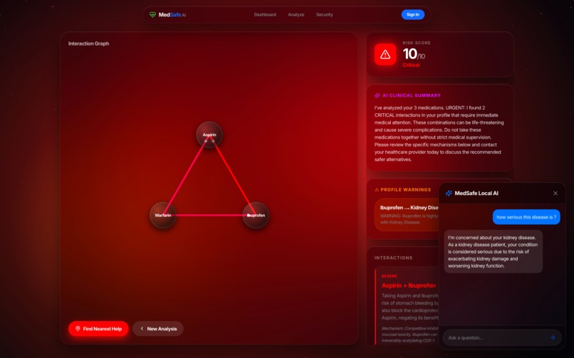 MedSafe AI: Local-First Pharmacology Engine – screenshot 4
