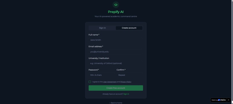 Prepify AI – screenshot 2
