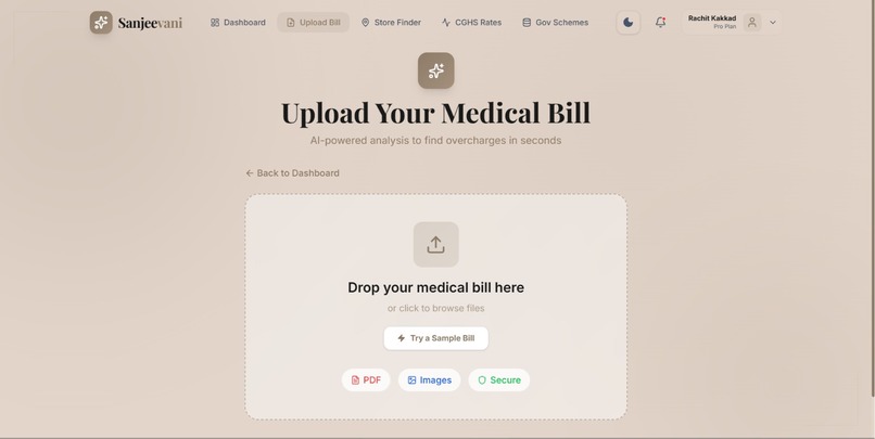 Sanjeevani - Healthcare Transparency for Every Indian – screenshot 5