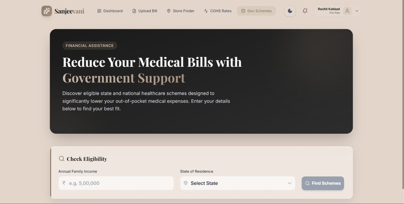 Sanjeevani - Healthcare Transparency for Every Indian – screenshot 8