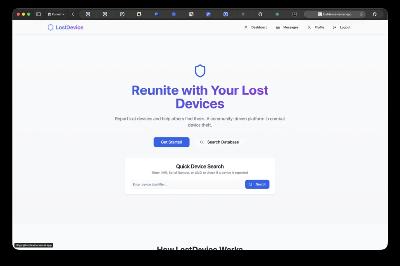 Lost Device – screenshot 1
