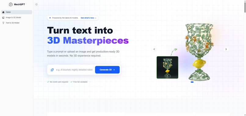 MeshGPT – screenshot 1