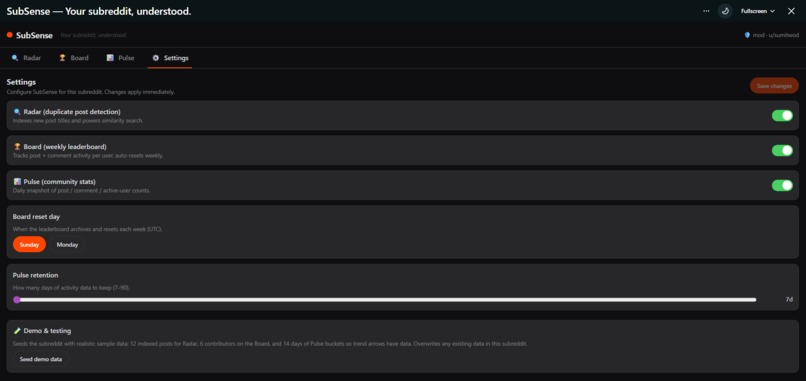 SubSense – screenshot 3