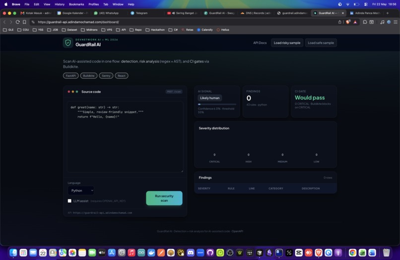 GuardRail AI – screenshot 2