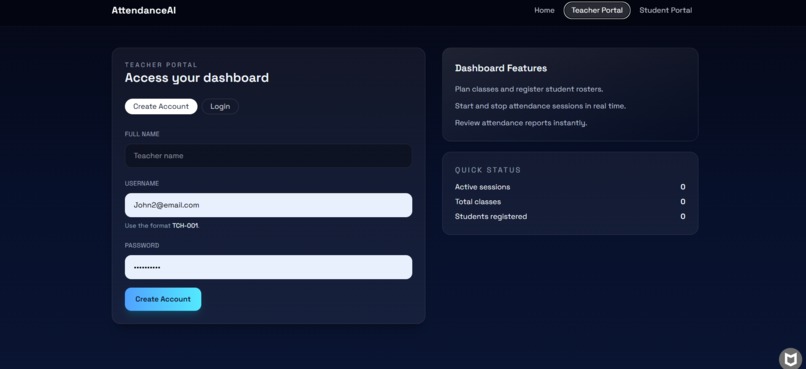 Attendance AI – screenshot 2