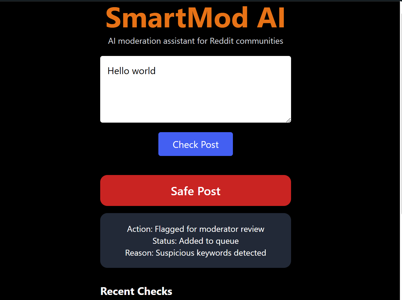 SmartMod AI | Devpost