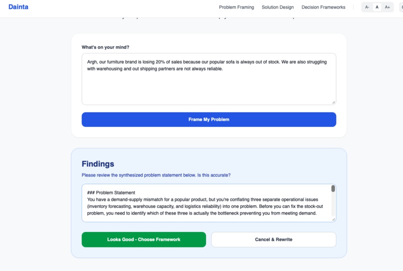 Dainta – screenshot 2