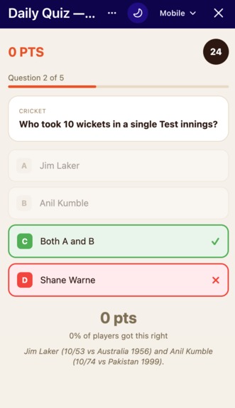 QuizMaster — Daily Community Quiz – screenshot 7