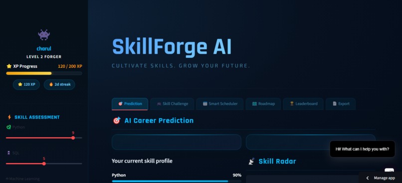 SkillForge AI – screenshot 2