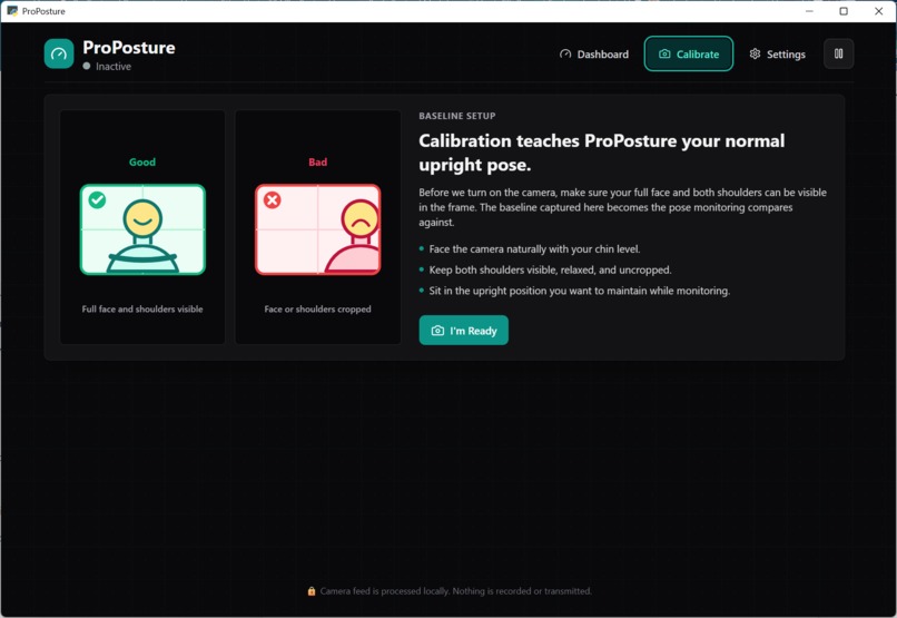 ProPosture – screenshot 2