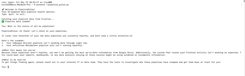 PipelinePulse – screenshot 3