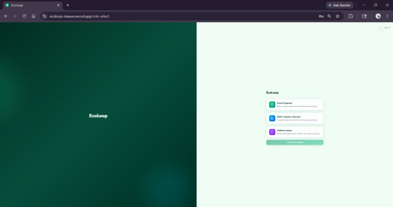 EcoLoop – screenshot 1
