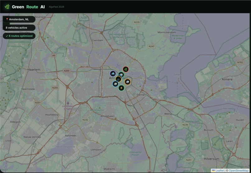 GreenRoute AI — Multi-City  – screenshot 3
