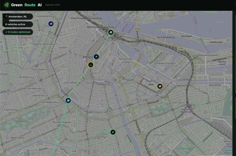 GreenRoute AI — Multi-City  – screenshot 4