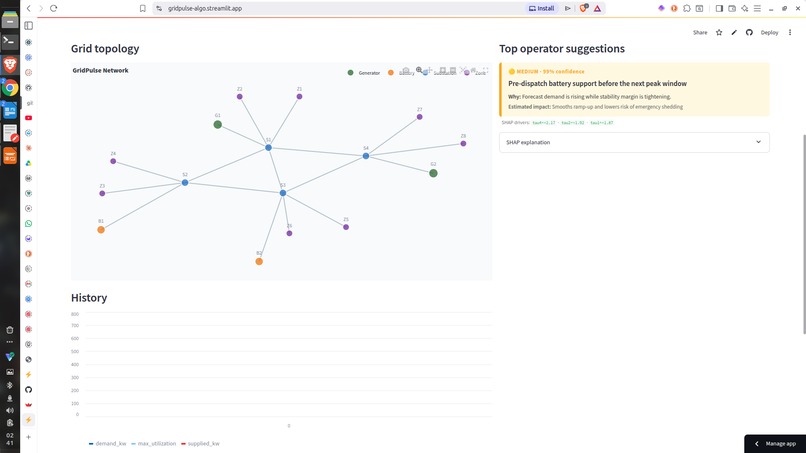 GridPulse – screenshot 2