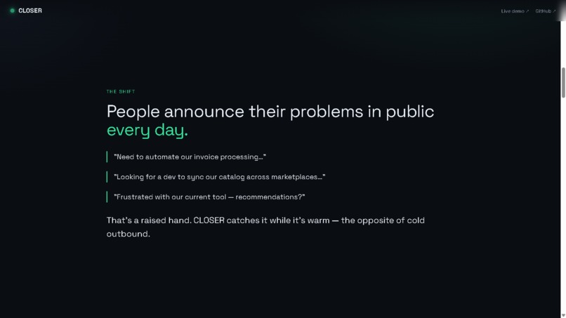 CLOSER — Autonomous Revenue Agents – screenshot 7