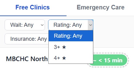ClinicFinder – screenshot 4
