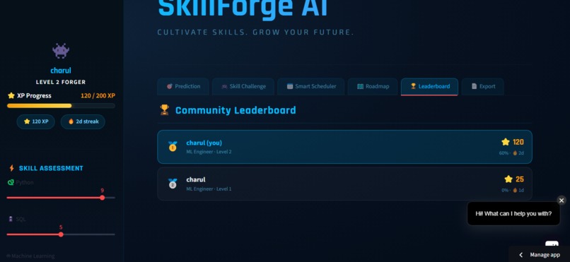 SkillForge AI – screenshot 1