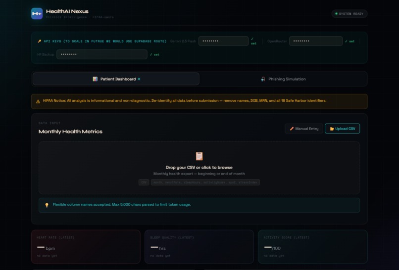 Nexus_HealthAI – screenshot 1