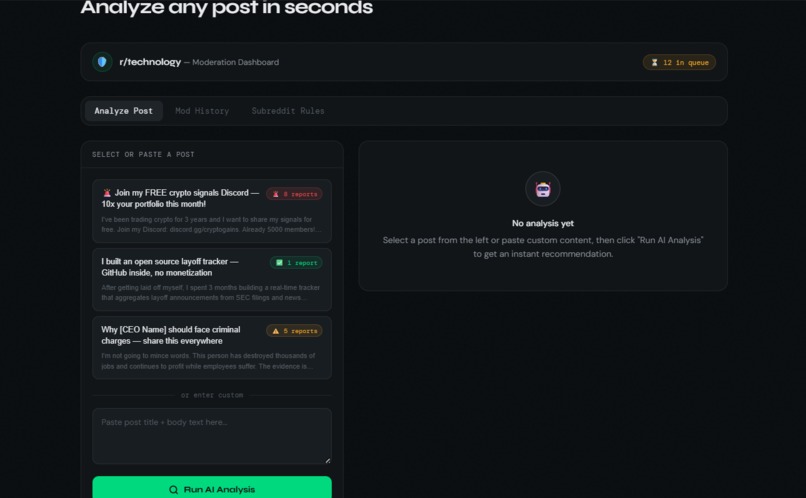 ModConsensus AI  – screenshot 3