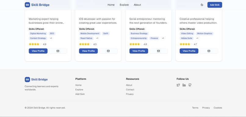Skill bridge  – screenshot 4