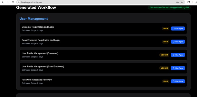 FlowForge AI – screenshot 2
