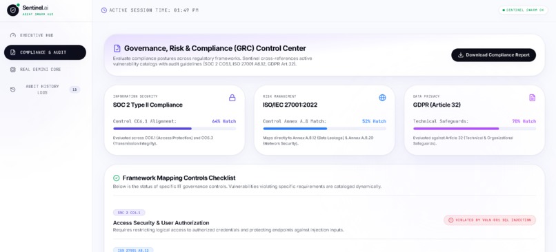 Sentinel.ai – screenshot 3